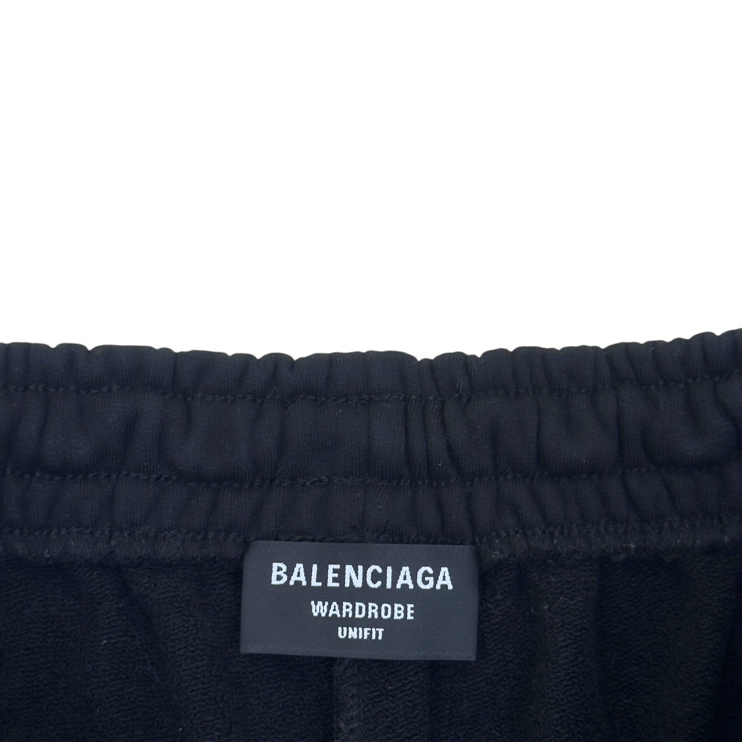 BALENCIAGA POLITICAL CAMPAIGN SWEAT SHORTS BLACK S | Small, Black