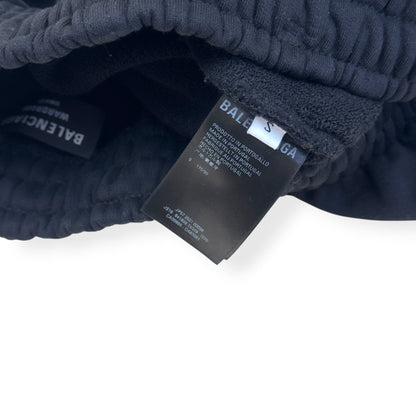BALENCIAGA POLITICAL CAMPAIGN SWEAT SHORTS BLACK S | Small, Black