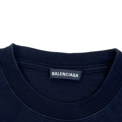 BALENCIAGA OVERSIZED POLITICAL CAMPAIGN T-SHIRT BLACK XXS | XXS, Black