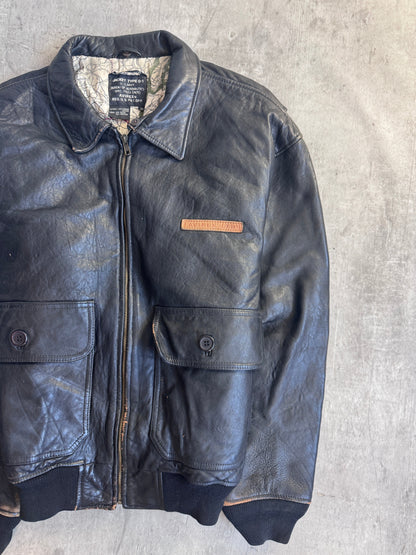 90s Avirex G-1 Leather Flight Jacket