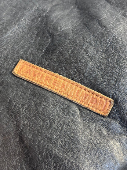 90s Avirex G-1 Leather Flight Jacket