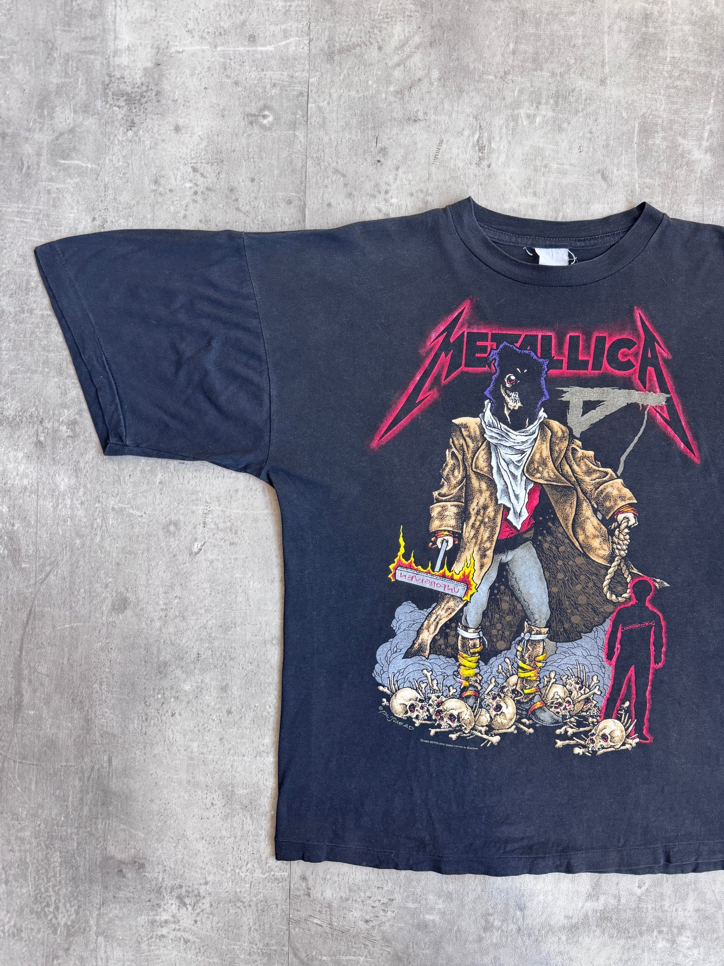 1992 Metallica Unforgiven Single Stitch Graphic Tee