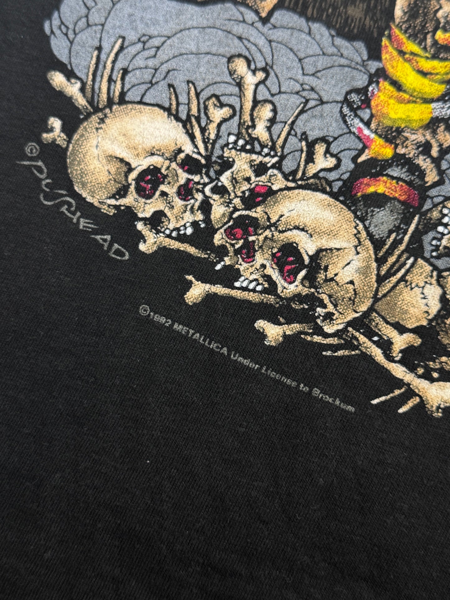 1992 Metallica Unforgiven Single Stitch Graphic Tee