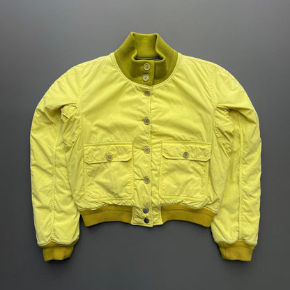 C.P. Company Yellow AW04 Women's Donna Padded Bomber Jacket | Medium, Red