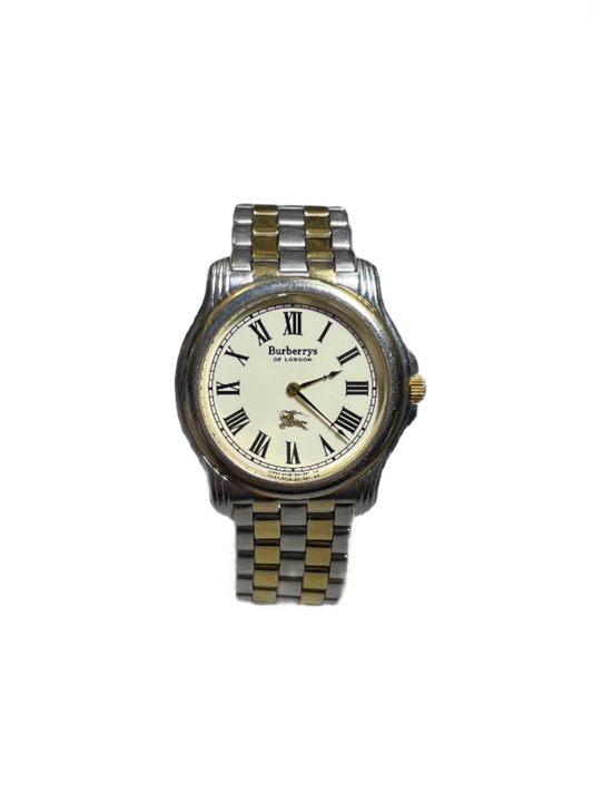 Burberry Model 4620 138 Mixed Metal Gold Watch