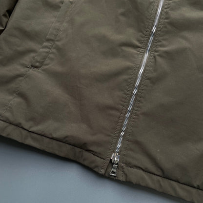 Prada Sport Brown 2006 Padded Stash Hood Jacket | XX-Large, Brown