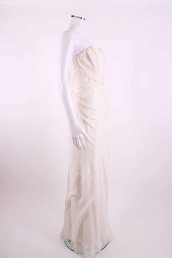 Badgley Mishka Evening Dress White 8 | Default Title, White