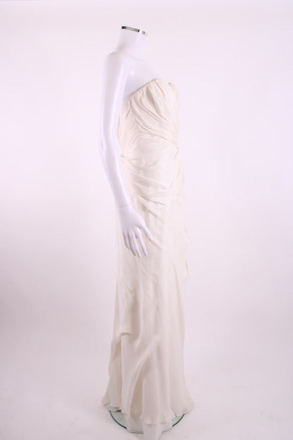 Badgley Mishka Evening Dress White 8 | Default Title, White