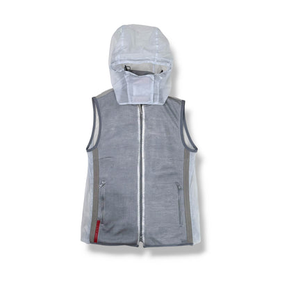 Vintage Prada Sport Convertible Mesh Vest (S/M)