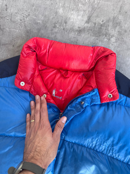 Moncler Shoulder Panelled Two Tone Puffer Down Jacket