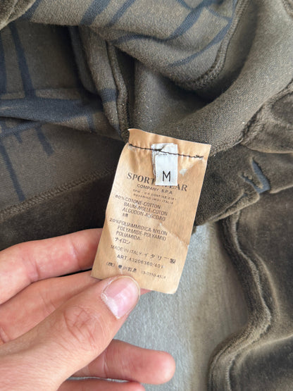 A/W 2005 C.P. Donna Brown Velour Hoodie