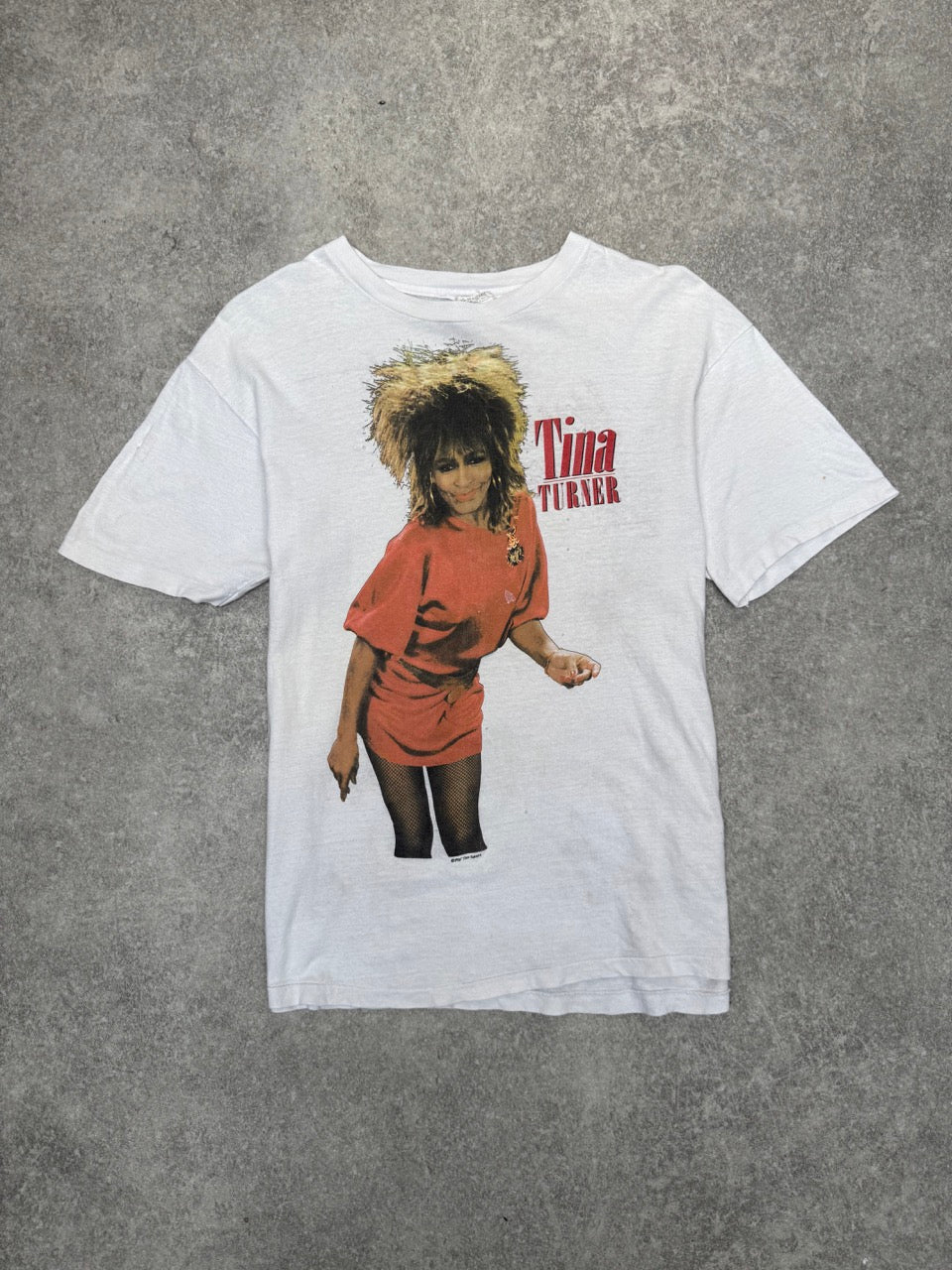 1985 Tina Turner 'You Better Be Good To Me' Single Stitch Graphic Tee