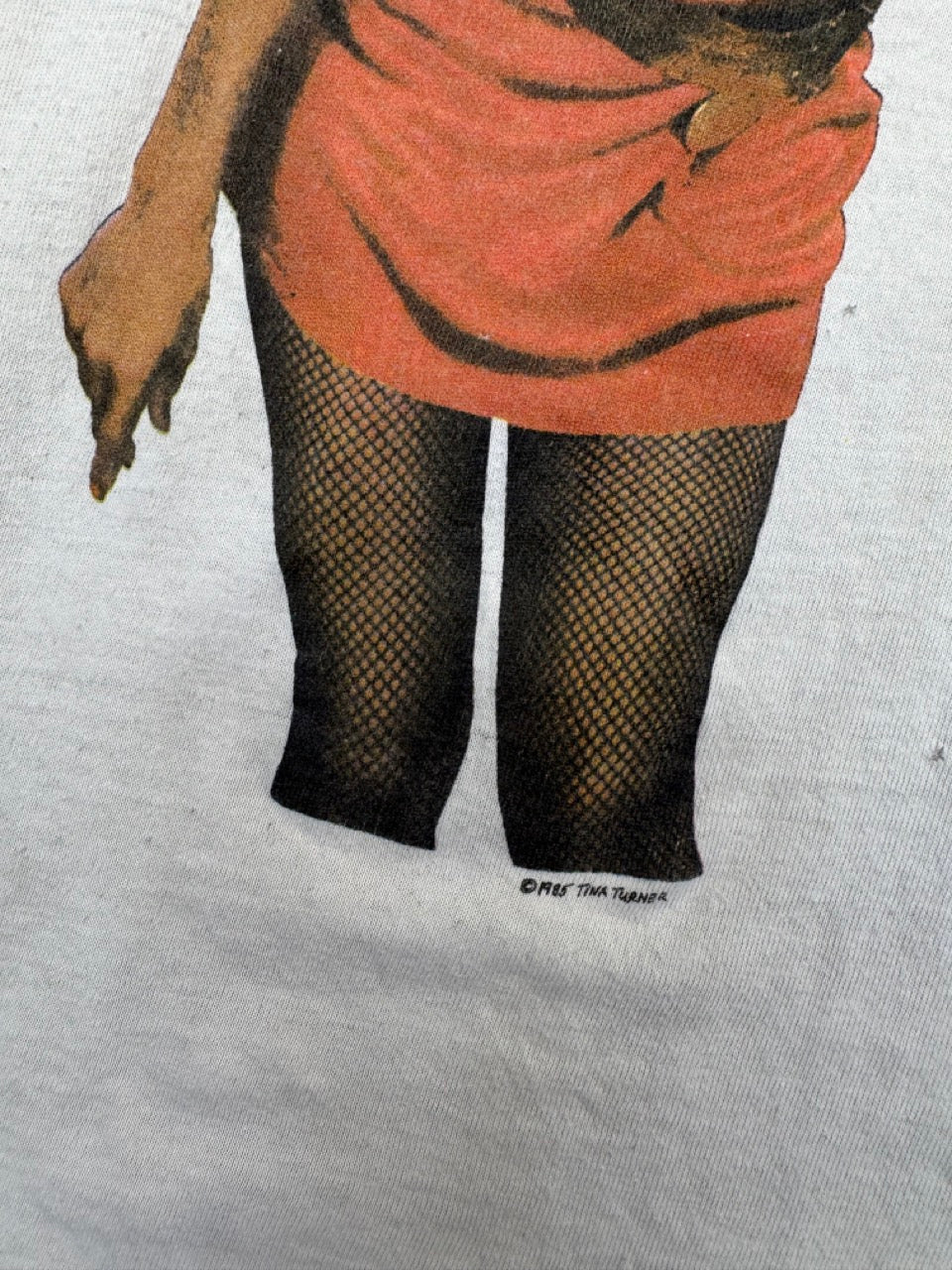 1985 Tina Turner 'You Better Be Good To Me' Single Stitch Graphic Tee