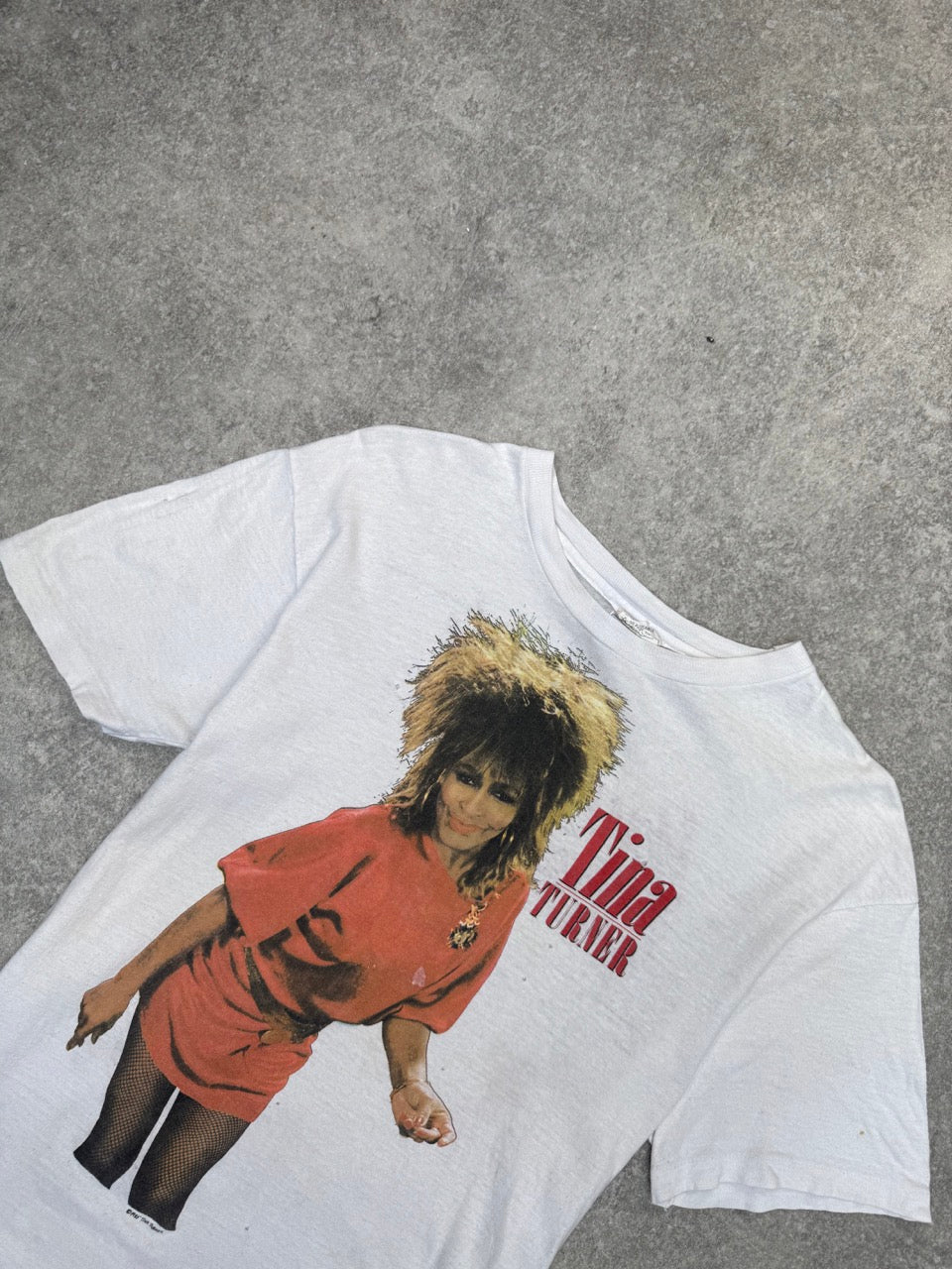 1985 Tina Turner 'You Better Be Good To Me' Single Stitch Graphic Tee