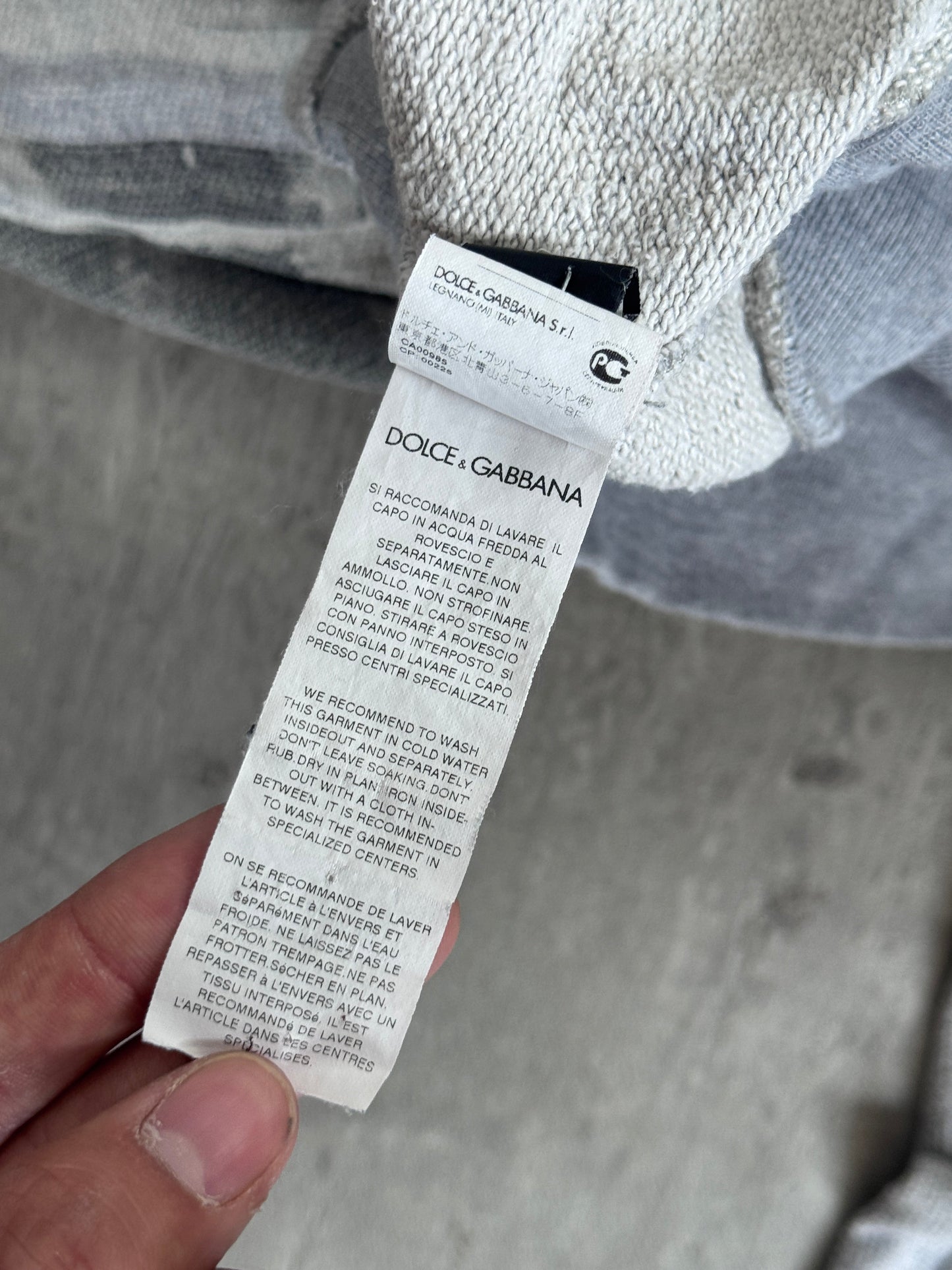 D&G James Dean Graphic Hoodie