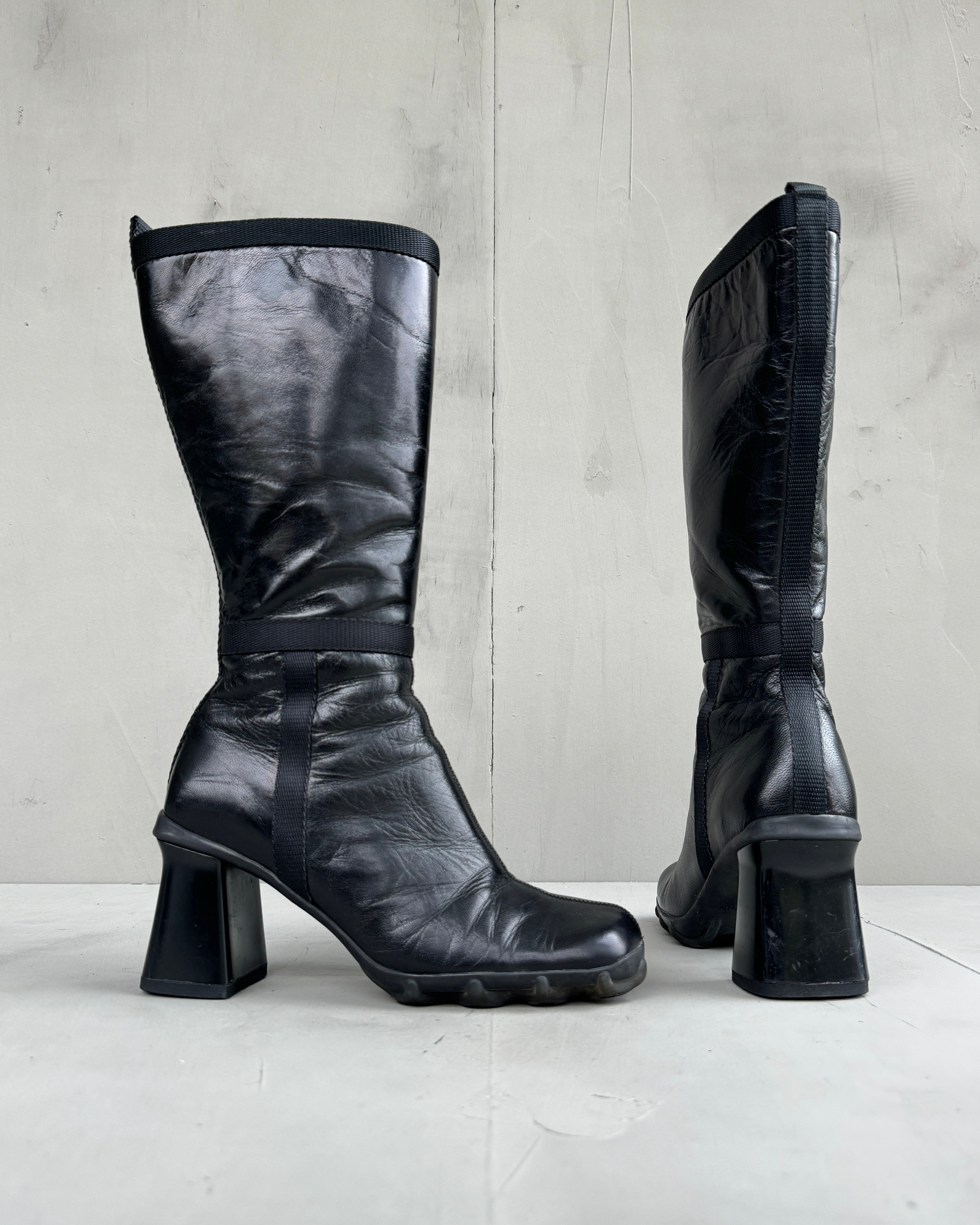 Miu Miu FW99 Bubble Sole Heeled Boots - EU 36.5 – Known Source