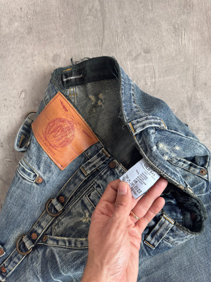 Andrew Mackenzie Distressed Denim Jeans