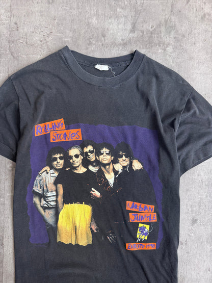 1990 Rolling Stone European Tour Single Stitch Graphic