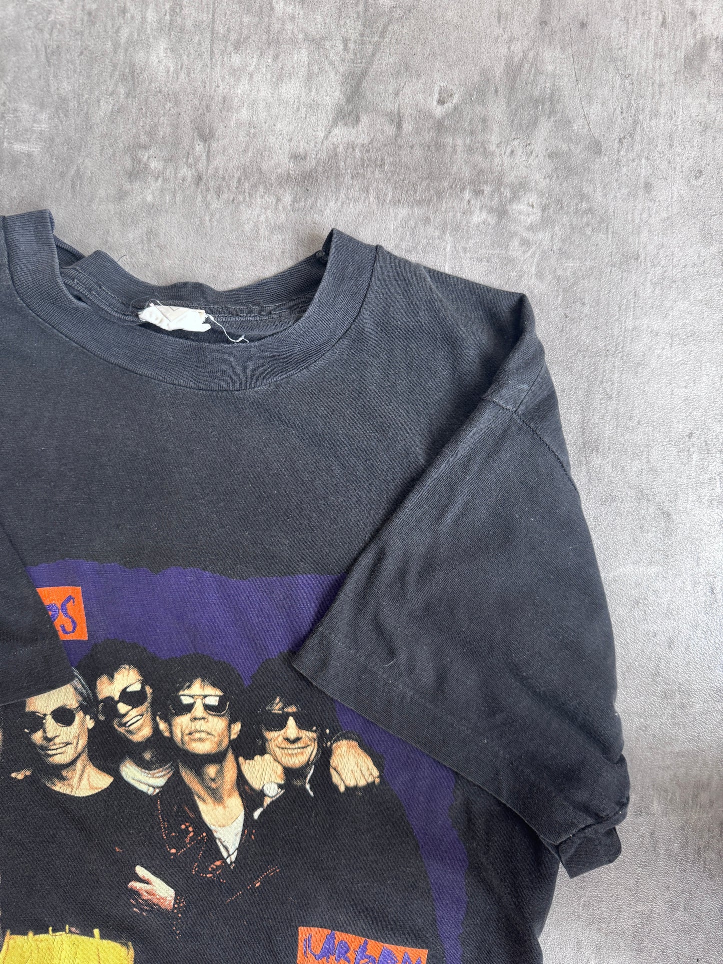 1990 Rolling Stone European Tour Single Stitch Graphic