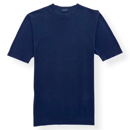 THOM SWEENEY COTTON CLASSIC T-SHIRT NAVY L | Large, Navy