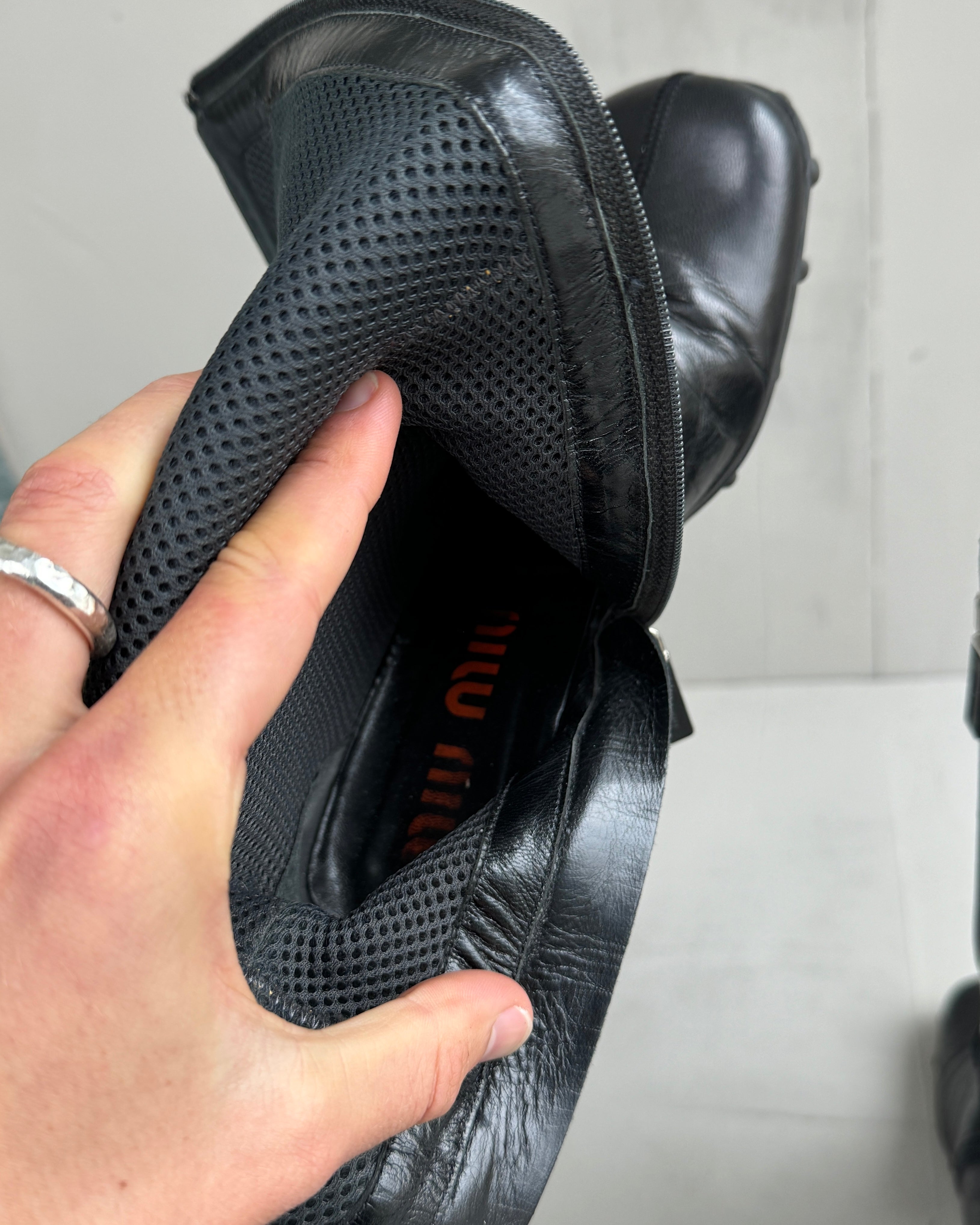 Miu Miu FW99 Bubble Sole Heeled Boots - EU 36.5 – Known Source