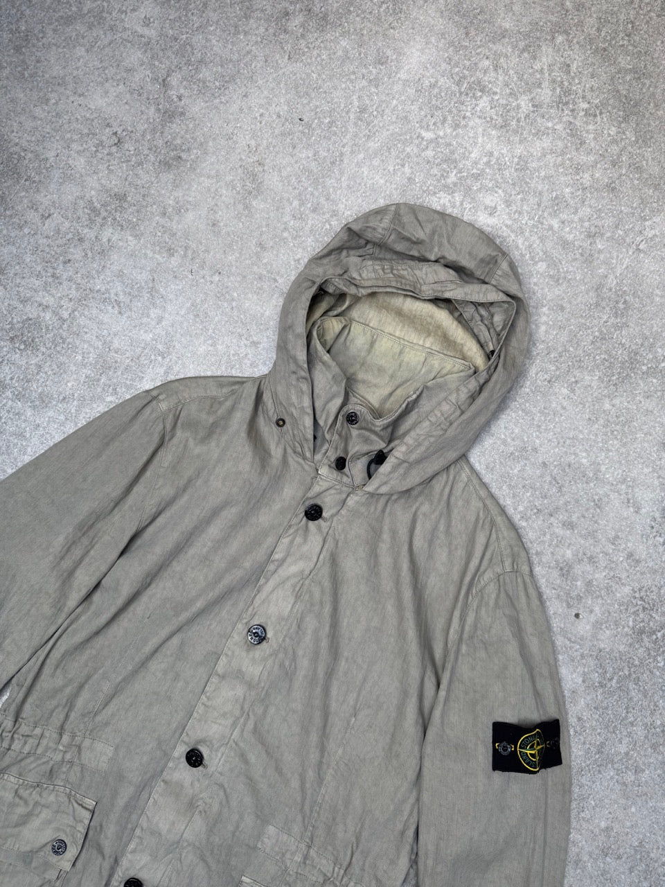S/S 2011 Stone Island Diagonal Wool Parka Jacket