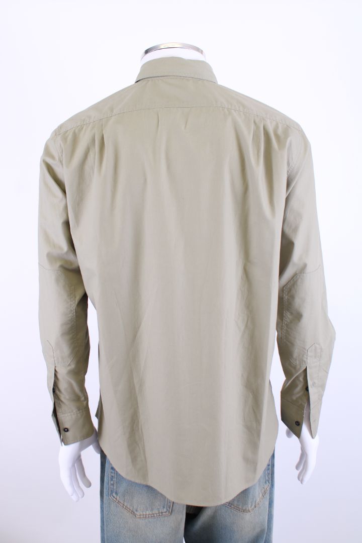 Larusmiani Milano Shirt Khaki 40 | O/S, Black