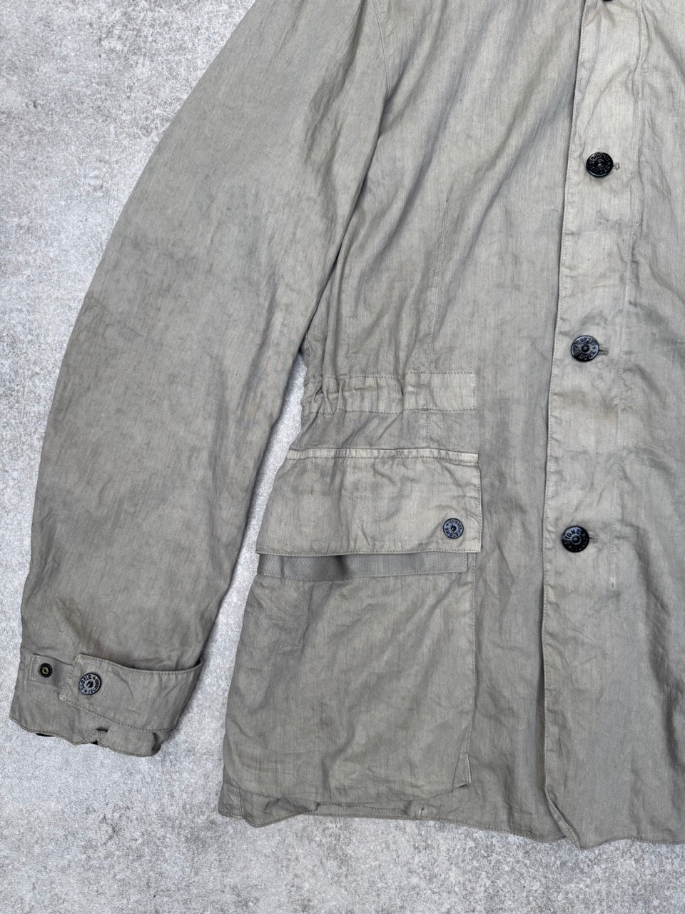 S/S 2011 Stone Island Diagonal Wool Parka Jacket