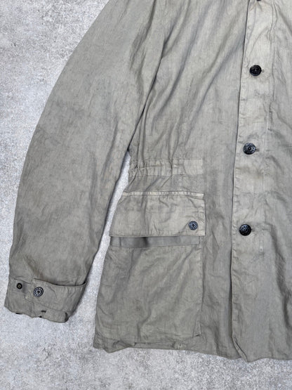 S/S 2011 Stone Island Diagonal Wool Parka Jacket
