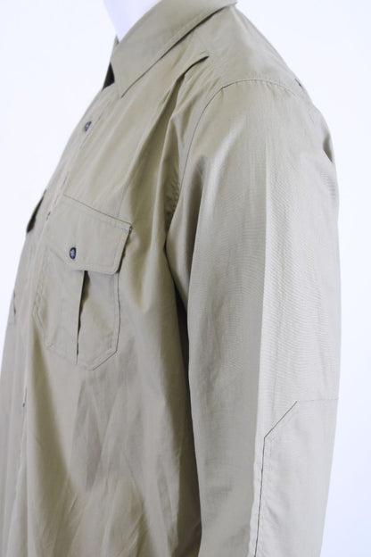Larusmiani Milano Shirt Khaki 40 | O/S, Black