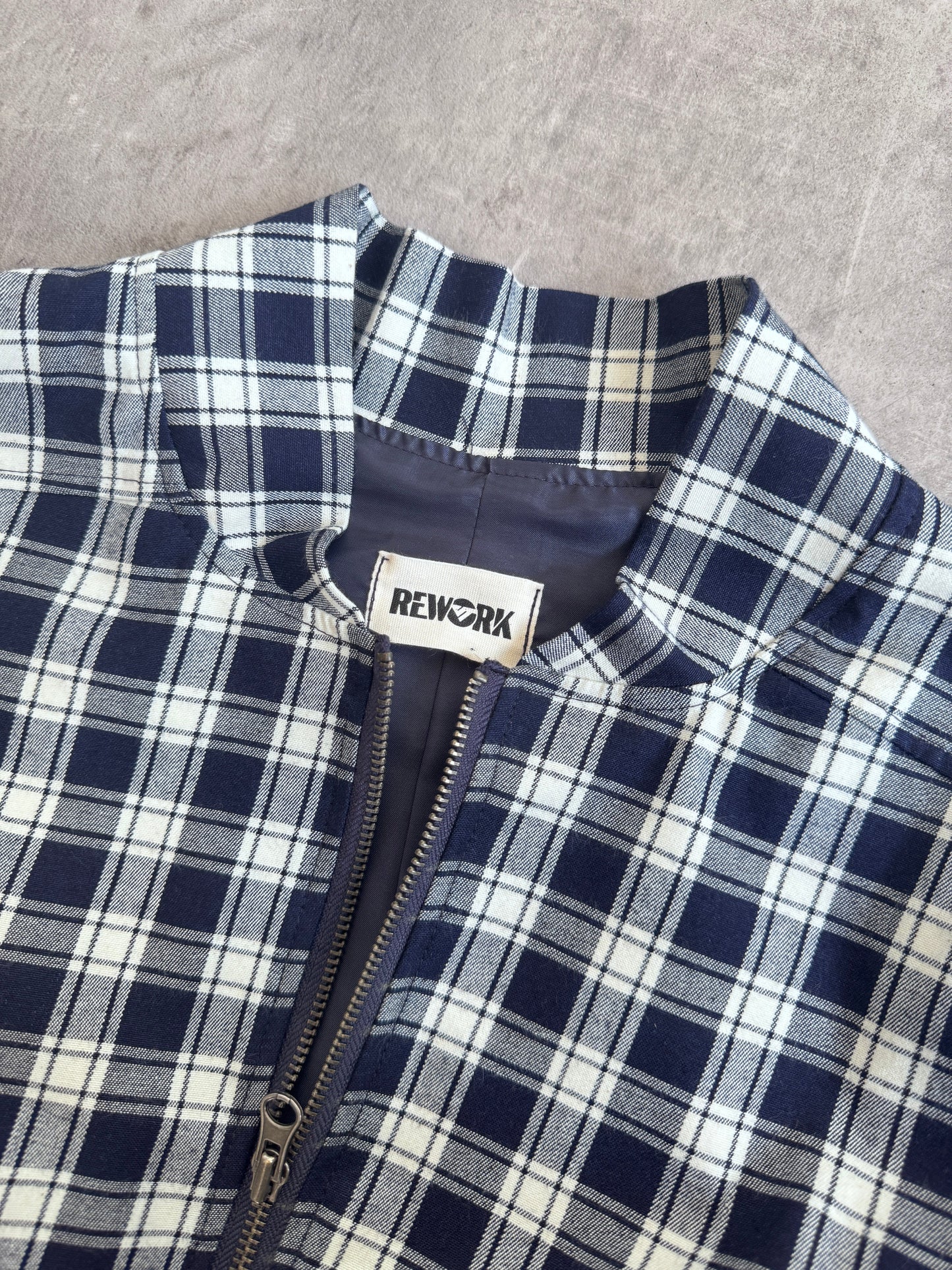 VT Rework : Check Reworked Bomber Jacket