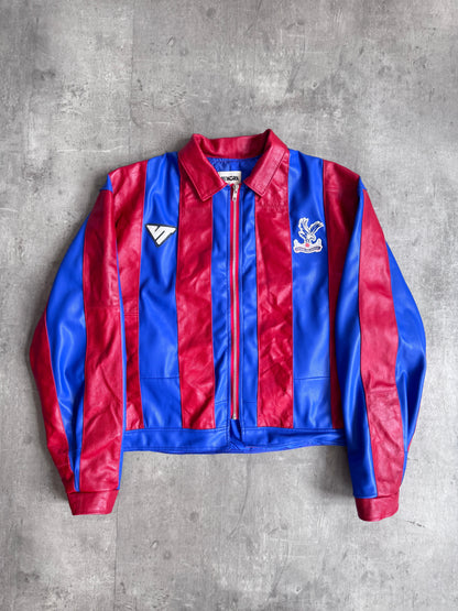 VT Rework : Crystal Palace F.C. FA Cup Champions Leather Jacket
