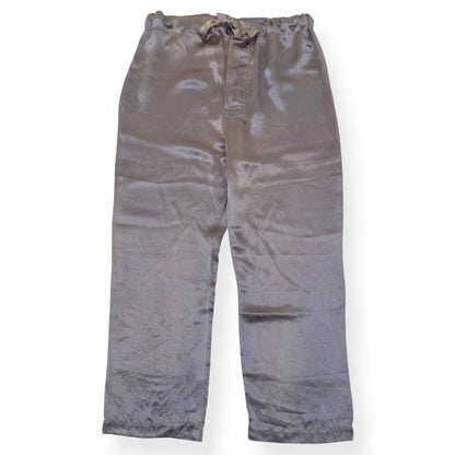 MAISON MARGIELA OVERSIZED SATIN DRAWSTRING TROUSERS SAGE 48 / M | Medium, Sage