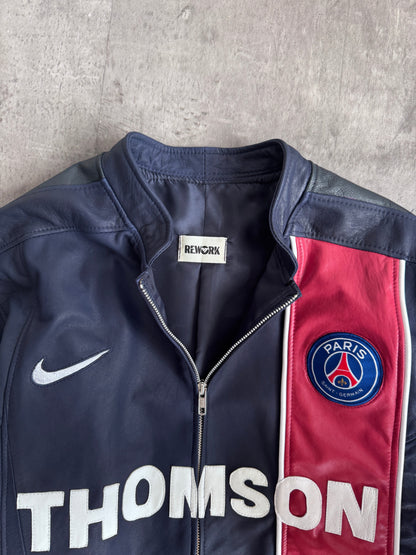 VT Rework : Paris Saint Germain Reworked Leather Jacket