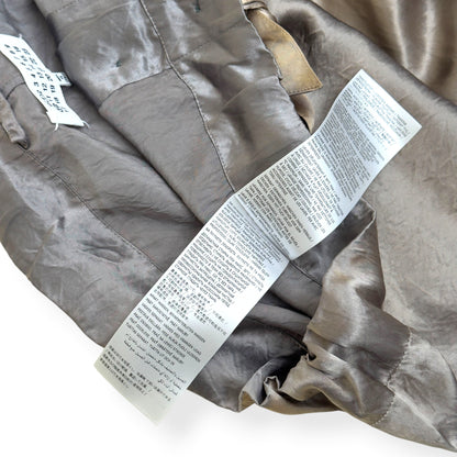 MAISON MARGIELA OVERSIZED SATIN DRAWSTRING TROUSERS SAGE 48 / M | Medium, Sage