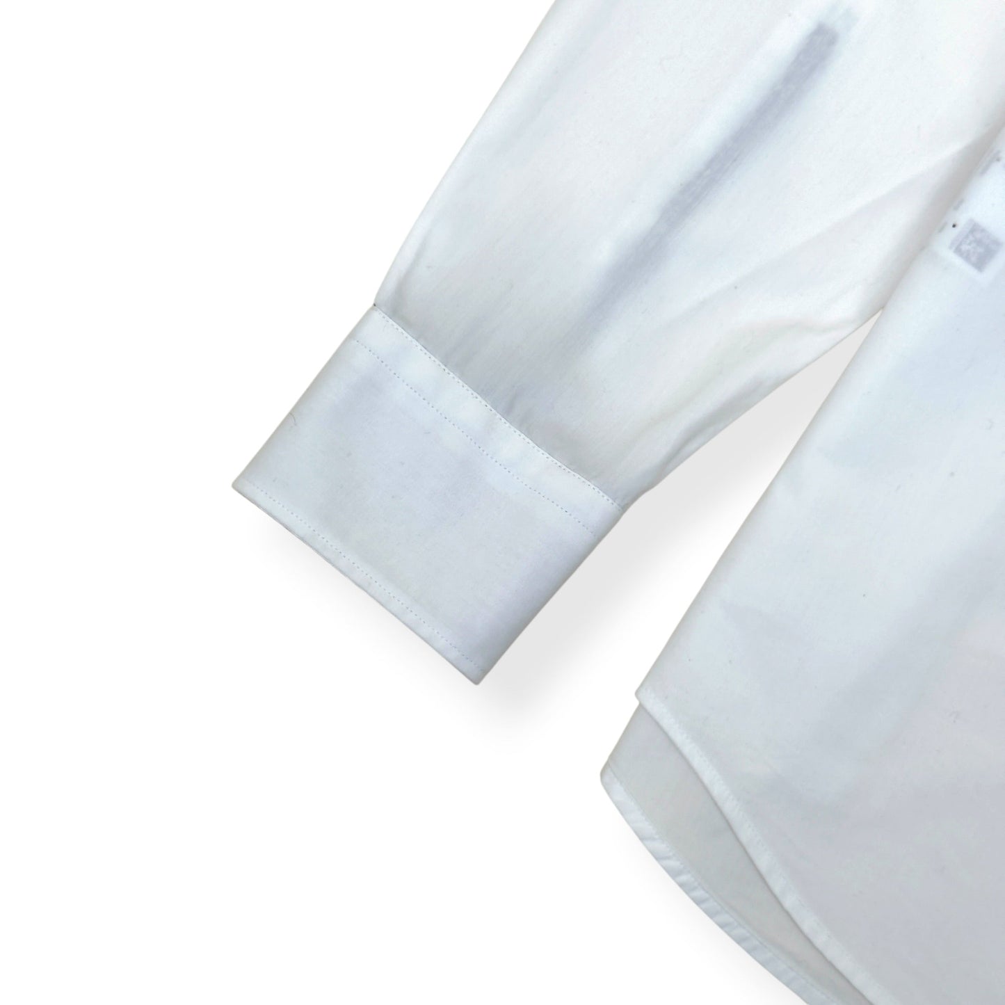 HUGO BOSS SLIM FIT COTTON SHIRT WHITE S | Small, White