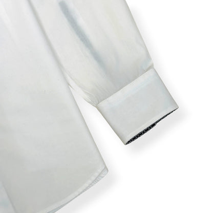 HUGO BOSS SLIM FIT COTTON SHIRT WHITE S | Small, White