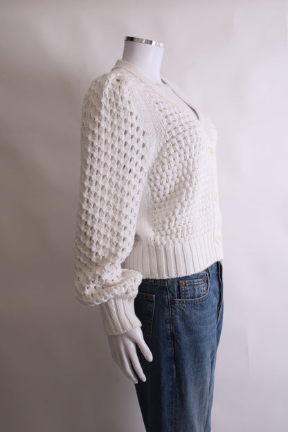 ME+EM Cardigan White 14 | O/S, White