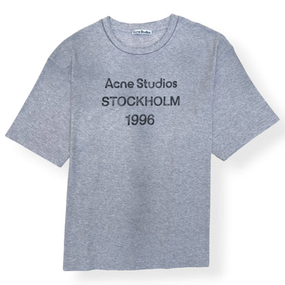 ACNE STUDIOS STOCKHOLM 1996 LOGO T-SHIRT GREY SIZE XXL | XXL, Grey