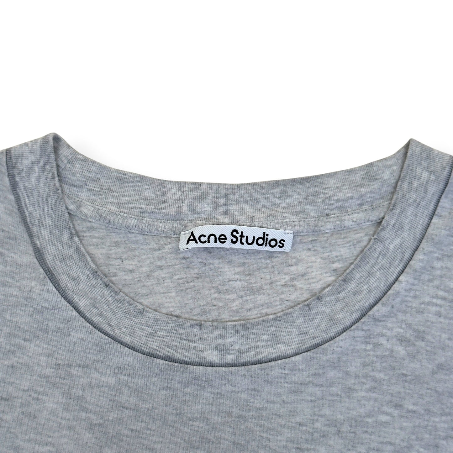 ACNE STUDIOS STOCKHOLM 1996 LOGO T-SHIRT GREY SIZE XXL | XXL, Grey