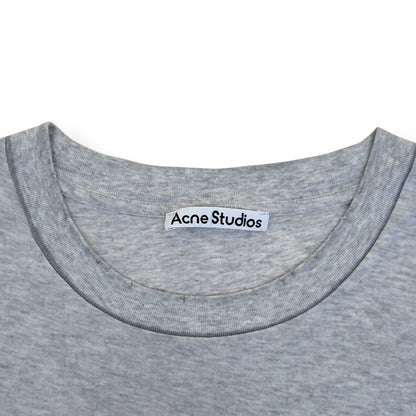 ACNE STUDIOS STOCKHOLM 1996 LOGO T-SHIRT GREY SIZE XXL | XXL, Grey
