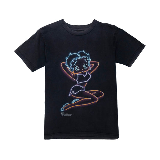 1997 Betty Boop Washed Lightwork Neon Graphic Tee
