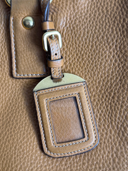 Prada Vitello Diano Leather Tote Bag