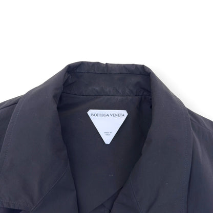 BOTTEGA VENETA LONGLINE SINGLE BREASTED COAT BLACK SIZE 54 / XXL | XXL, Black