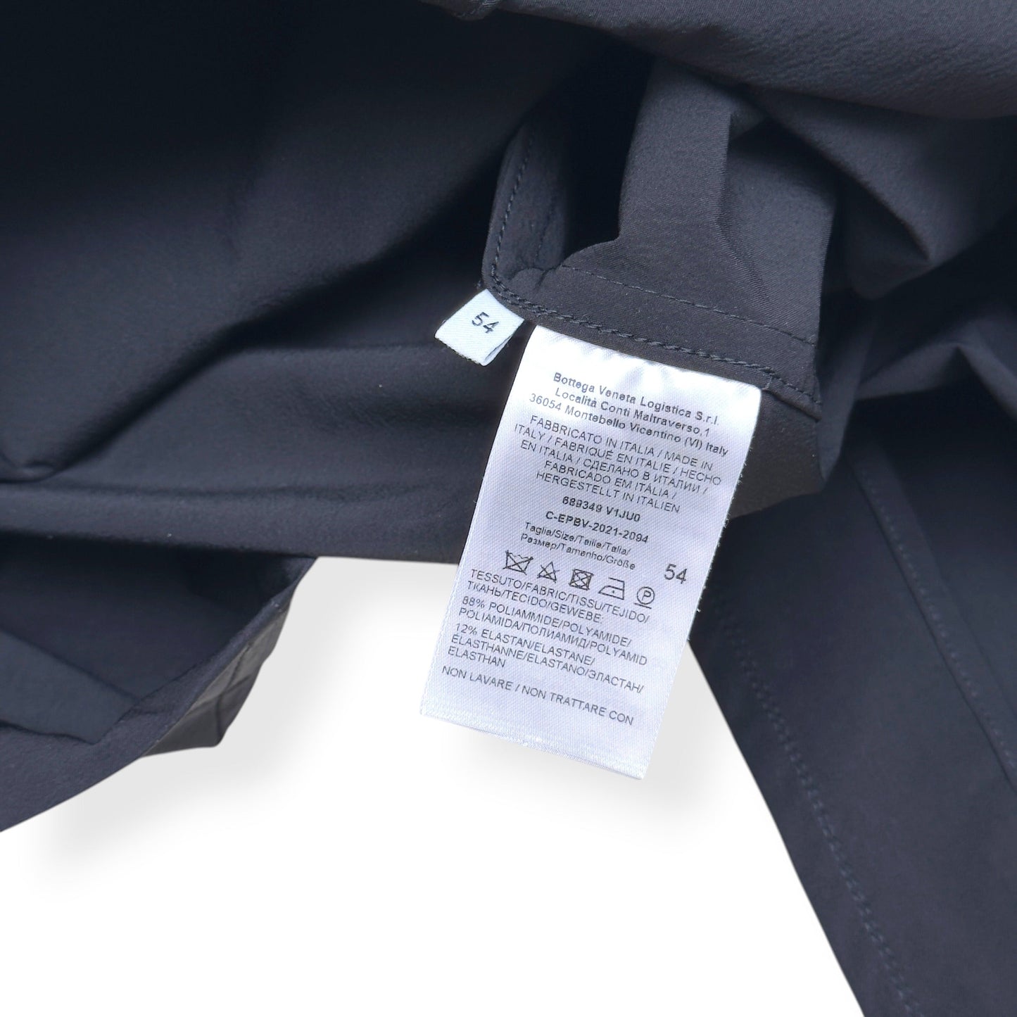 BOTTEGA VENETA LONGLINE SINGLE BREASTED COAT BLACK SIZE 54 / XXL | XXL, Black
