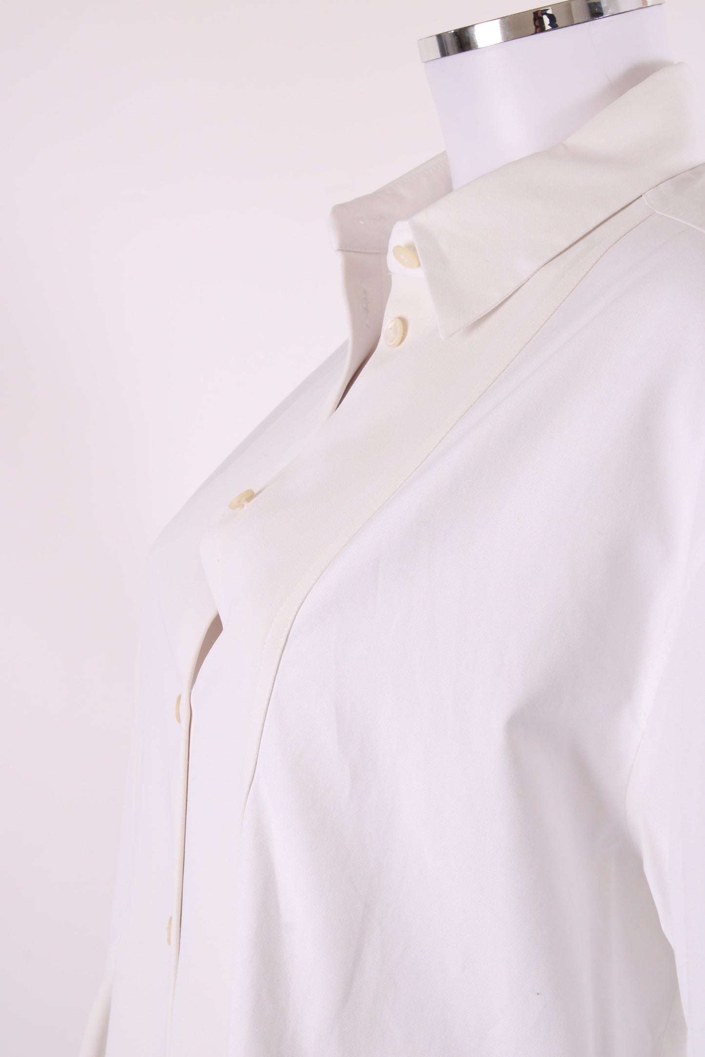 Balenciaga Panelled Shirt White 38 | O/S, White