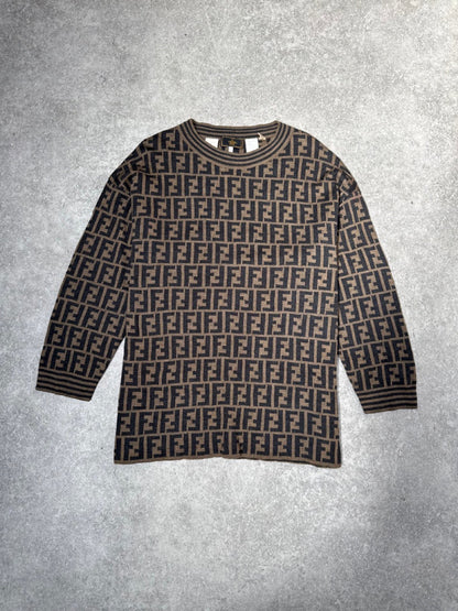 Fendi Monogram Merino Wool Sweater
