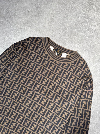 Fendi Monogram Merino Wool Sweater
