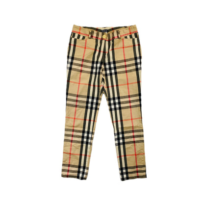 BURBERRY NOVACHECK BOTTOMS