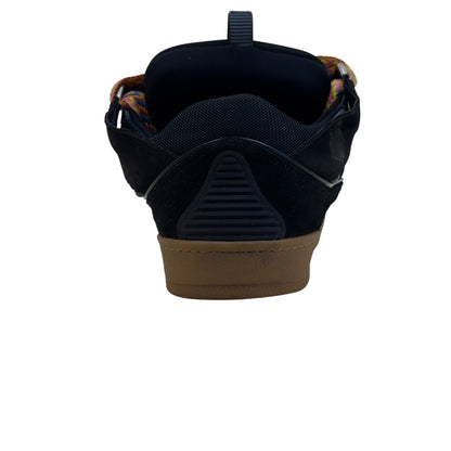 LANVIN CURB LEATHER SNEAKER BLACK / MULTICOLOURED 43 / UK9 | UK 9, Black